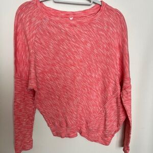 Anthropologie Asymmetrical Knit Top XS 100% Cotton Light Sweater Oversized